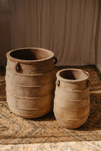 Antique Terracotta Apollo Urn