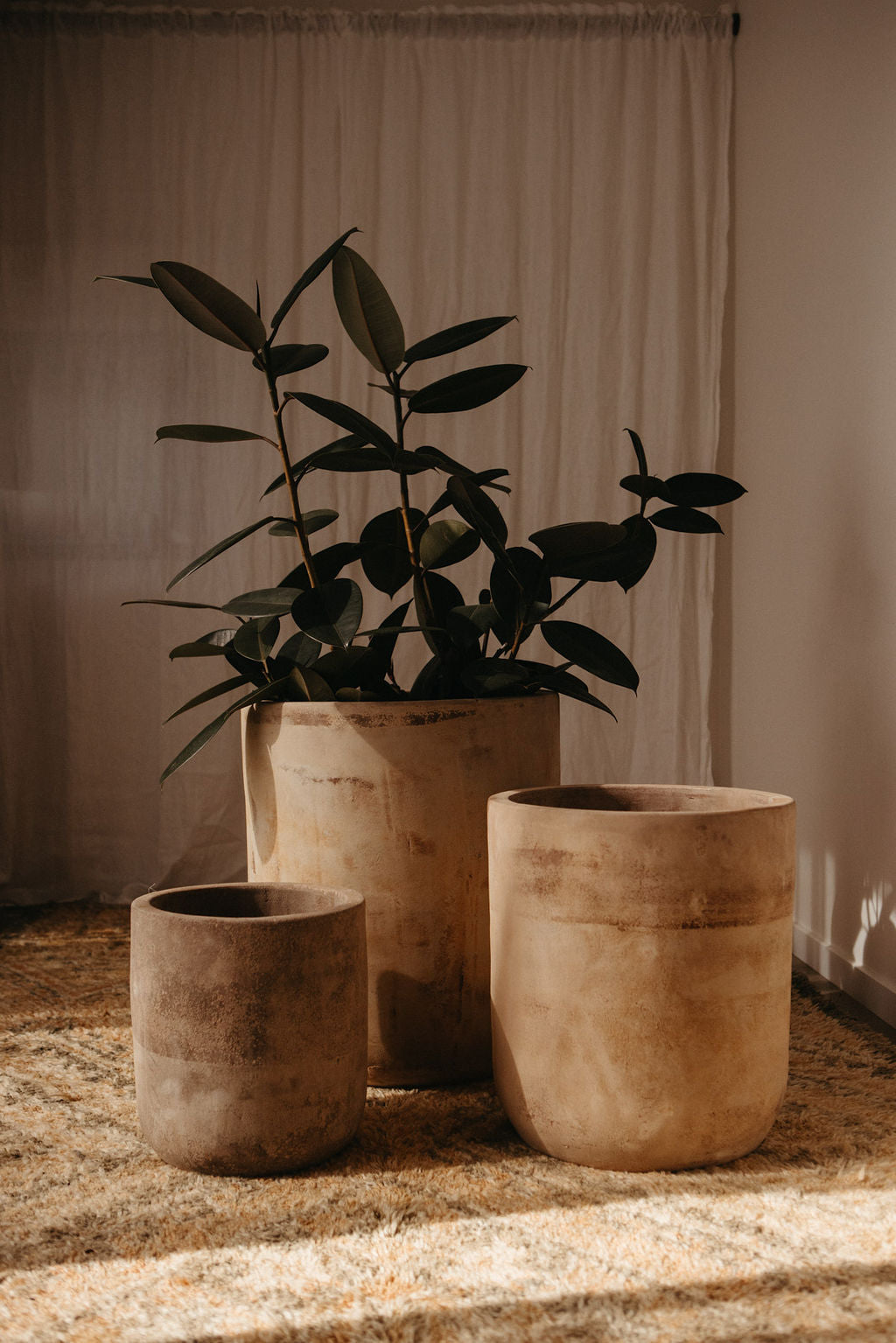 Antique Terracotta U-Planters