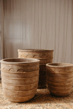 Antique Terracotta Diogenes Pot