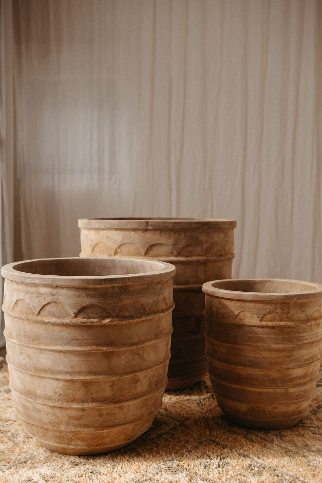 Antique Terracotta Diogenes Pot