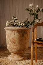 Antique Terracotta Bordeaux Anduze Urn