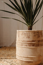 Antique Terracotta Horseshoe Pots